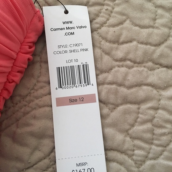 Marc Valvo one piece swim suit, tummy control. - Picture 2 of 3